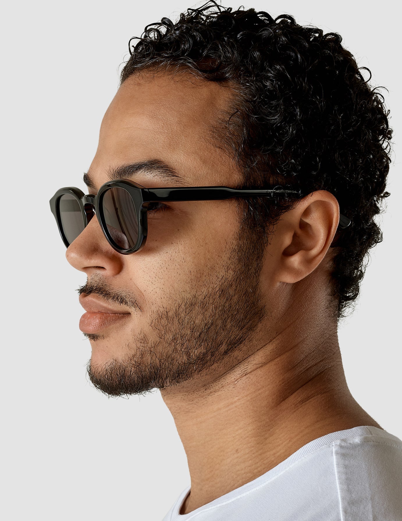 SNT Sunglasses Round Black